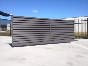 Louvre Sliding Gate